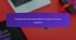 程序化广告平台：功能、成本与集成